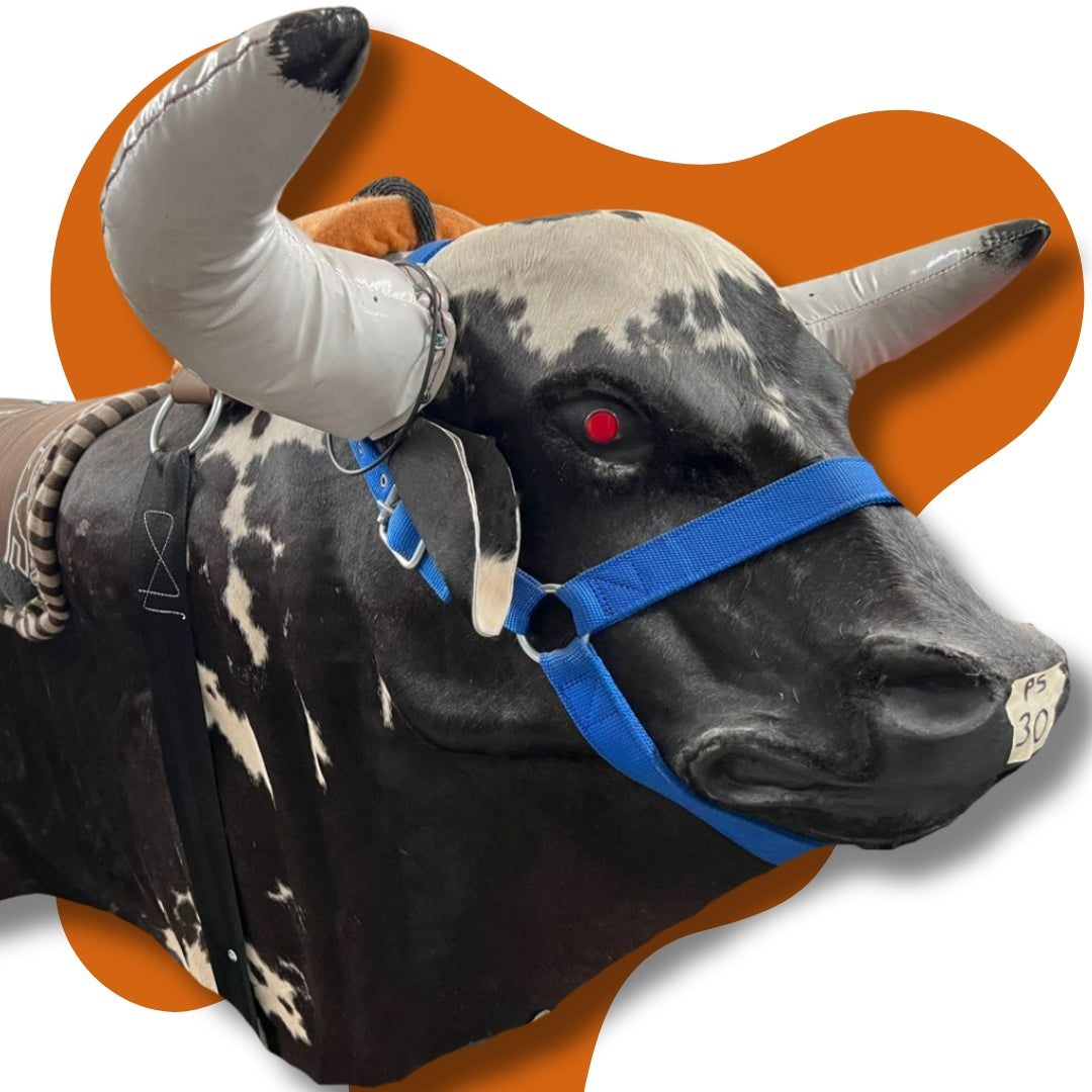 Toro Mecánico de Piel y Ojos Led