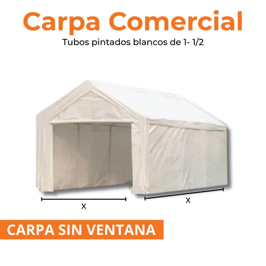 Carpa Comercial Especial 10x20 ft