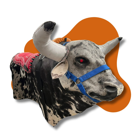 Toro Mecánico de Piel y Ojos Led