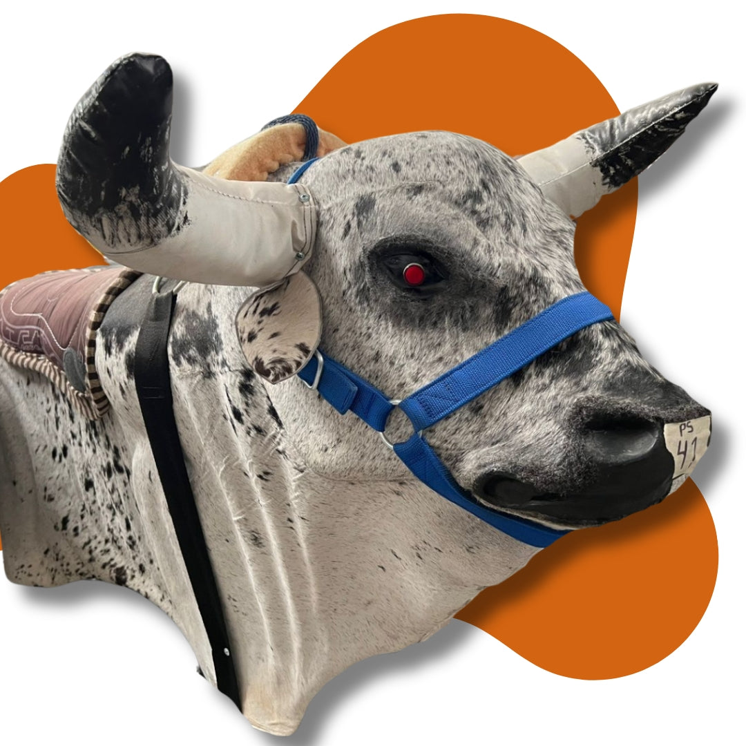 Toro Mecánico de Piel y Ojos Led