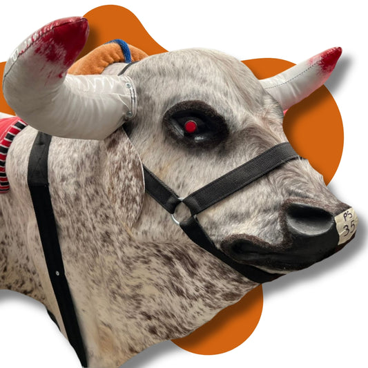 Toro Mecánico de Piel y Ojos Led