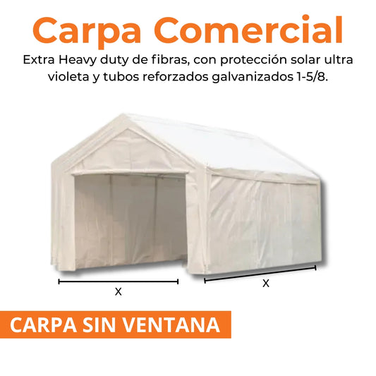 Carpa Reforzada 20x40 ft