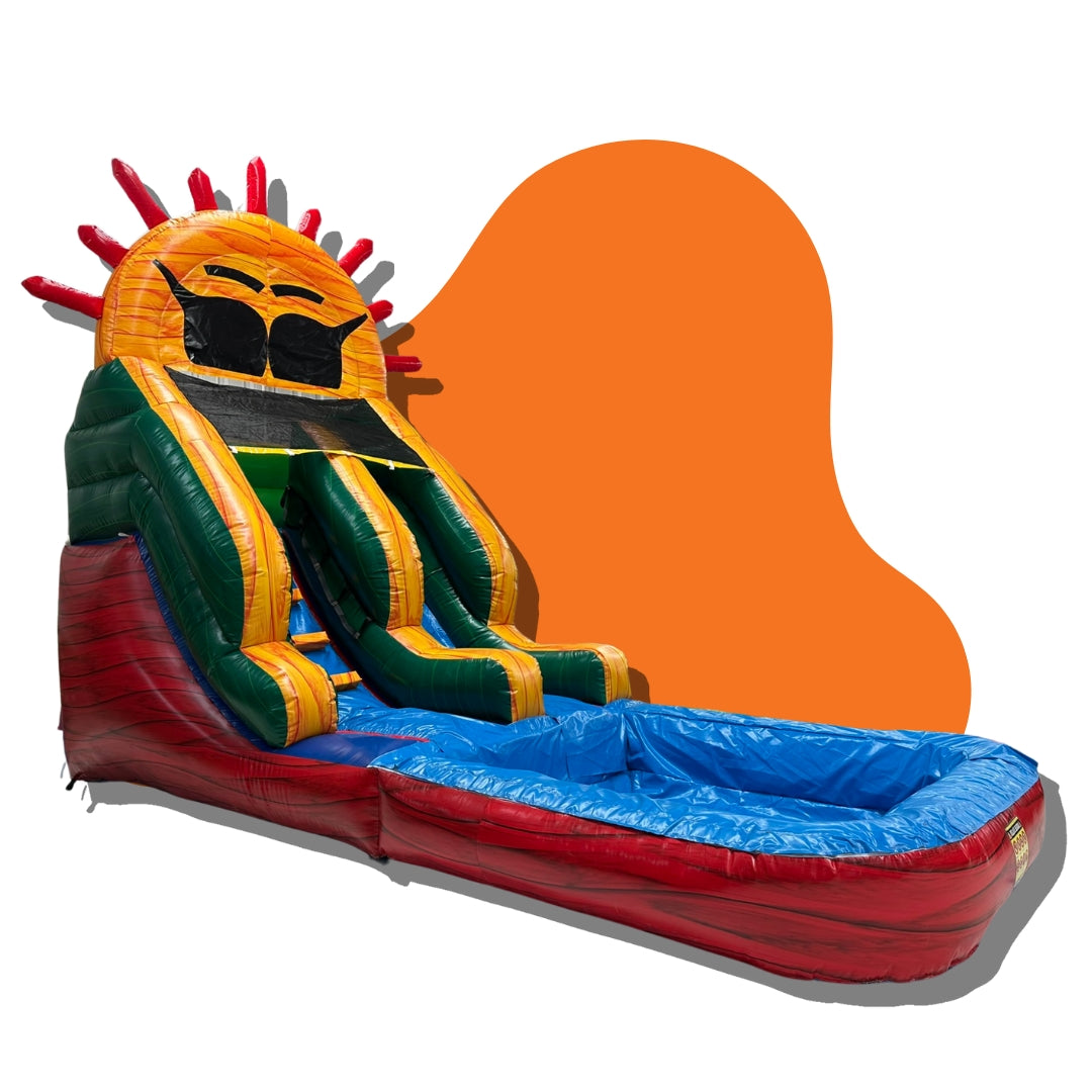 Brincolín Acuático Tobogán