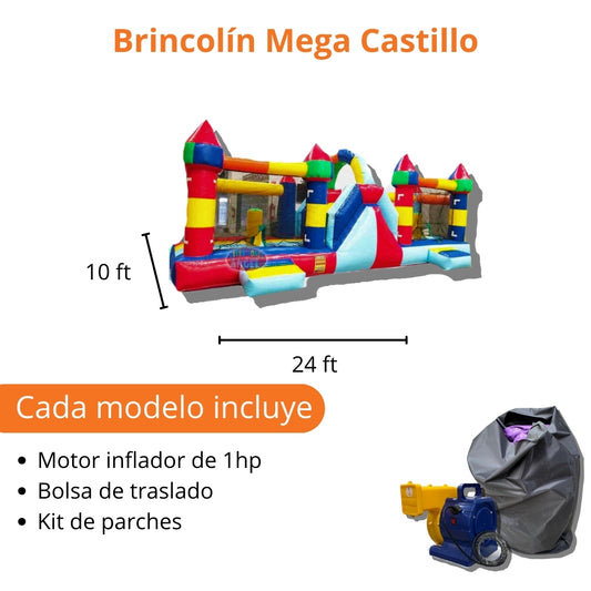 Brincolín Mega Castillo
