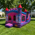 Castillo Inflable Interactivo 13x16x30 ft con Resbaladilla | Interactivo | Toros Jerez