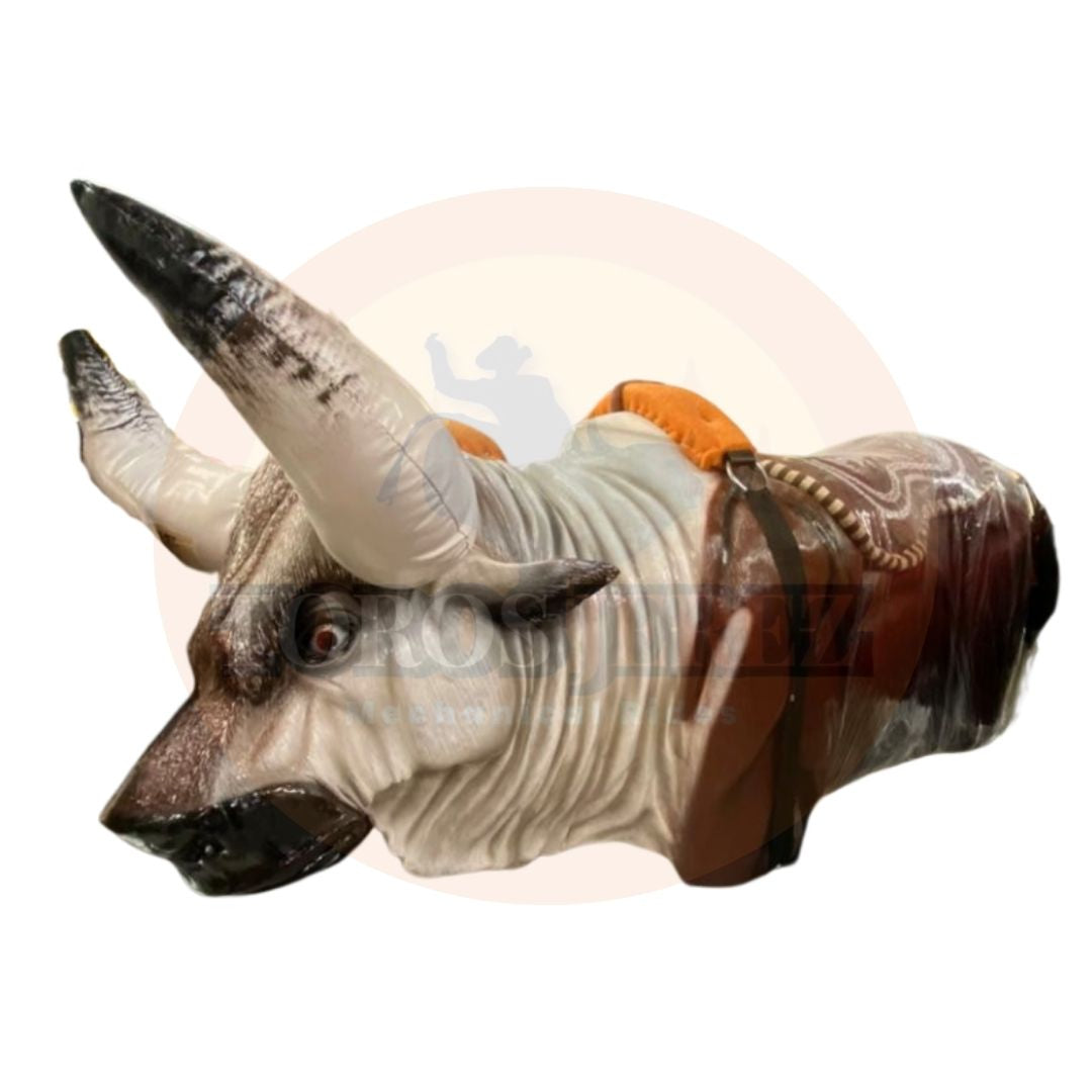 Toro Mecánico VIP Pintado con Ojos LED | Premium Mechanical Bull | Toros Jerez