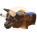Toro Mecánico VIP de Piel con Bramido y Ojos LED | Premium Mechanical Bull | Toros Jerez