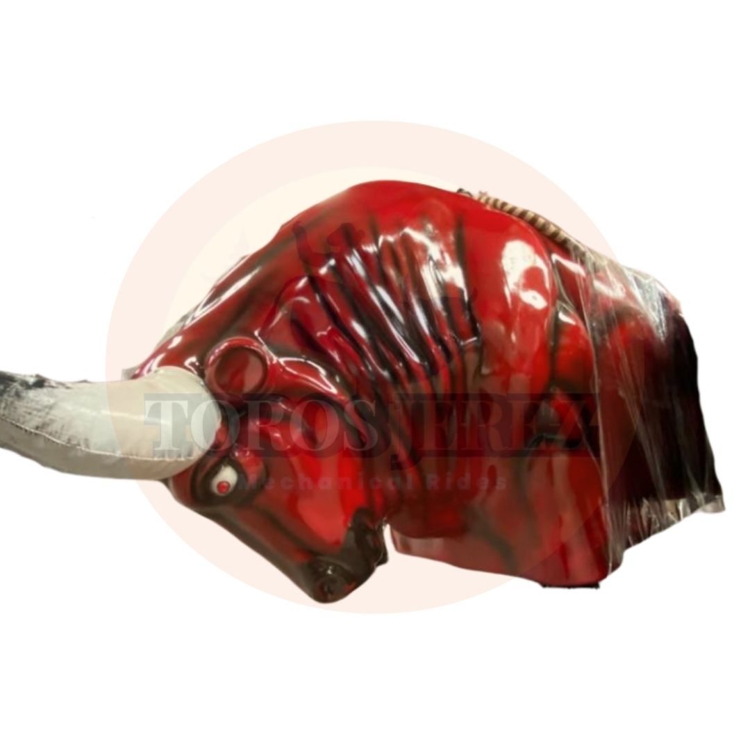 Toro Mecánico USA Bull Pintado con Ojos LED | Commercial Mechanical Bull | Toros Jerez