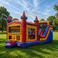 Combo Comercial Interactivo Castillo | Interactive Castle Combo Bounce House | Toros Jerez