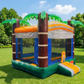 Jumper Comercial 13 x 13 ft Casa Palmera | Bounce House en Venta | Toros Jerez